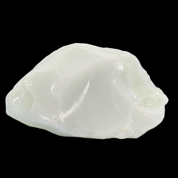 Custard Art Glass Cullet Uranium Glowing Slag Glass #4GX121 - Picture 2 of 6